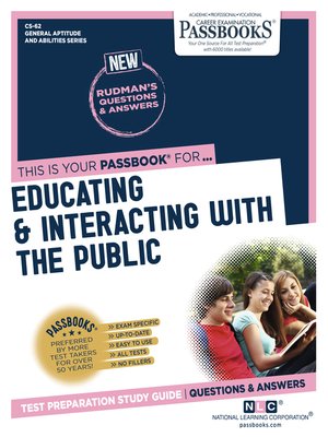 cover image of EDUCATING & INTERACTING WITH THE PUBLIC